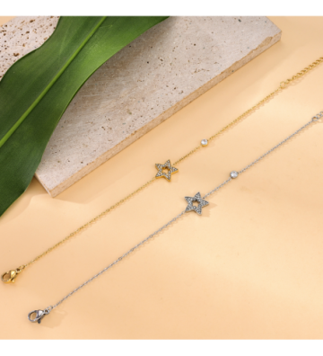 Pulseras brazaletes acero...