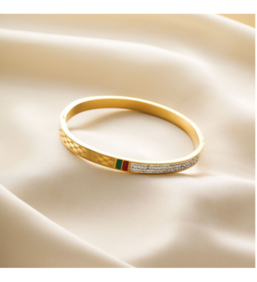 Pulseras brazaletes acero...