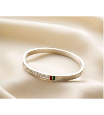 Pulseras brazaletes acero...