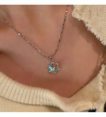 Collares acero Plateado...