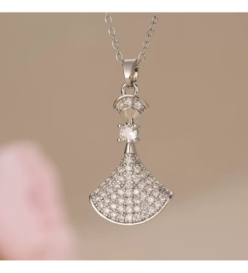 Collares acero Plateado...