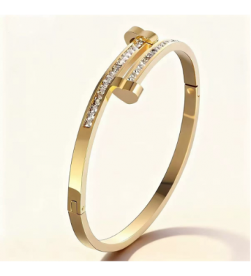 Pulseras brazaletes acero...