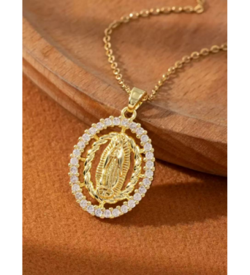 Collares acero Dorado...