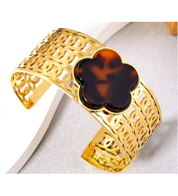 Pulseras brazaletes acero...