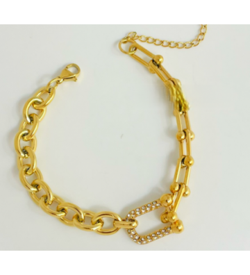 Pulseras brazaletes acero...