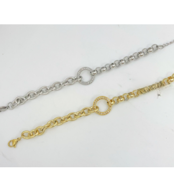 Pulseras brazaletes acero...