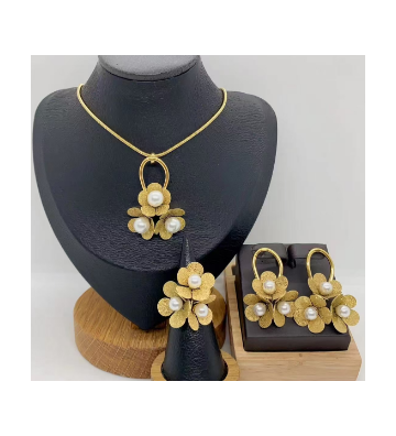 Collares acero Dorado...