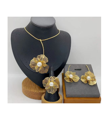 Collares acero Dorado...