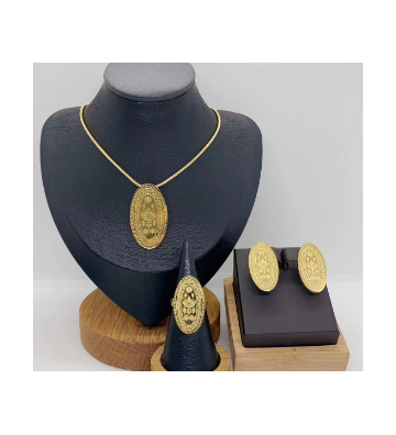 Collares acero Dorado...