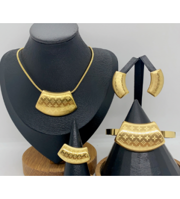 Pendientes acero Dorado...