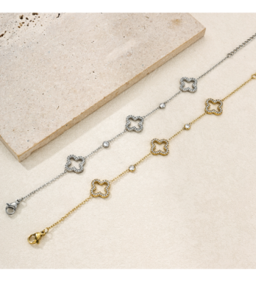 Pulseras brazaletes acero...