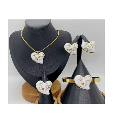 Collares acero Dorado...