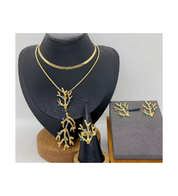 Pendientes acero Dorado...