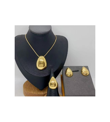 Collares acero Dorado...