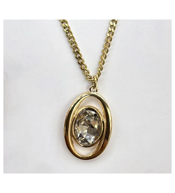 Collares acero Dorado...