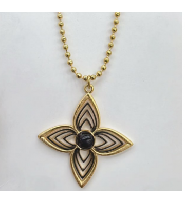 Collares acero Dorado...