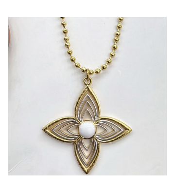 Collares acero Dorado...