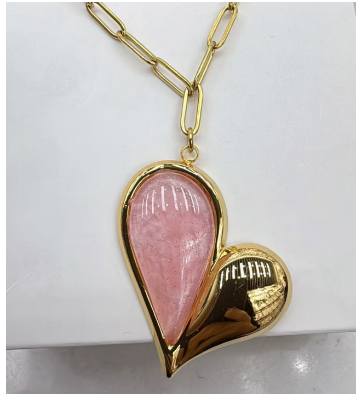 Collares acero Dorado...