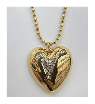 Collares acero Dorado...