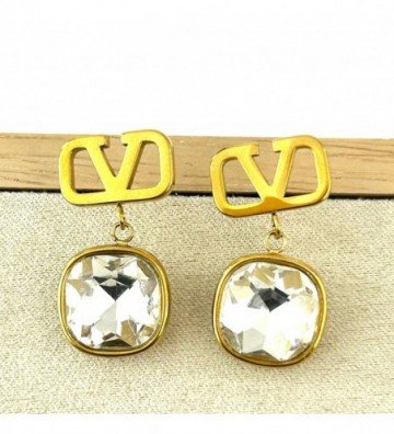 Pendientes acero Dorado...