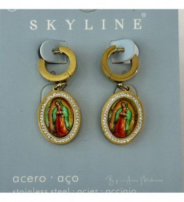 Pendientes acero Dorado...