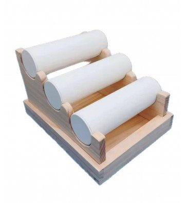 Expositor blanco piel Ref 2035