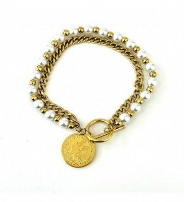 Pulseras brazaletes acero...