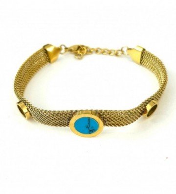 Pulseras brazaletes acero...