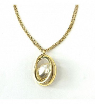 Collares acero Dorado...