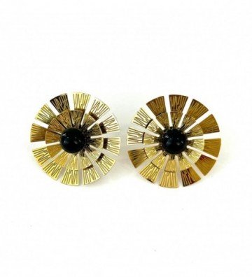 Pendientes acero Dorado...