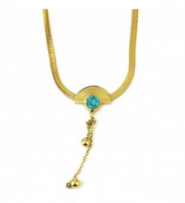 Collares acero Dorado...