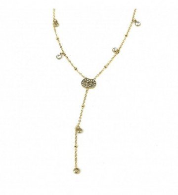 Collares acero Dorado...