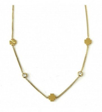 Collares acero Dorado...