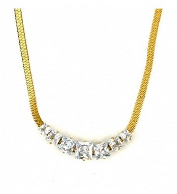 Collares acero Dorado...