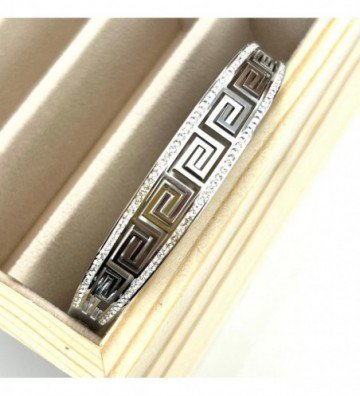 Pulseras brazaletes acero...