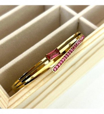 Pulseras brazaletes acero...