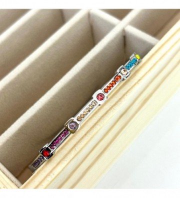 Pulseras brazaletes acero...