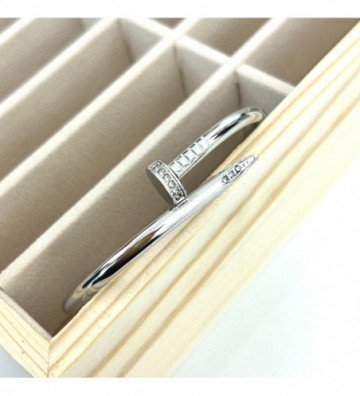 Pulseras brazaletes acero...