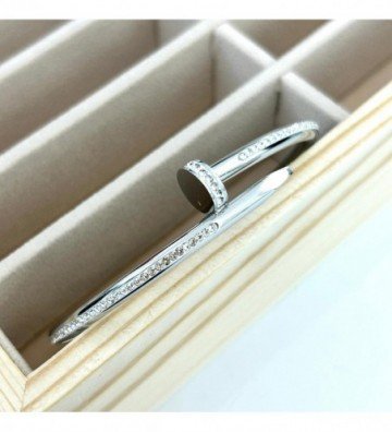 Pulseras brazaletes acero...