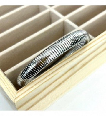 Pulseras brazaletes acero...