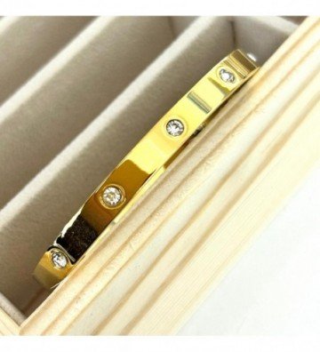 Pulseras brazaletes acero...