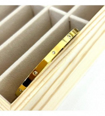 Pulseras brazaletes acero...