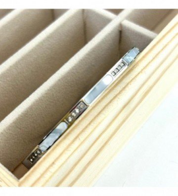 Pulseras brazaletes acero...