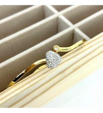 Pulseras brazaletes acero...