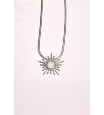 Collares acero Plateado...