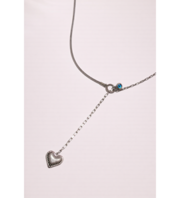 Collares acero Plateado...