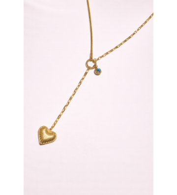 Collares acero Dorado...