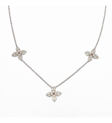 Collares acero Plateado...