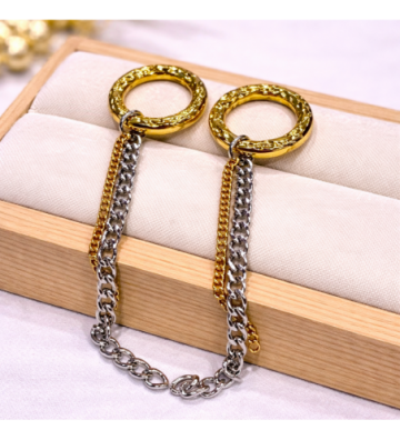 Pendientes acero Mixcolor...