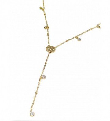 Collares acero Dorado...